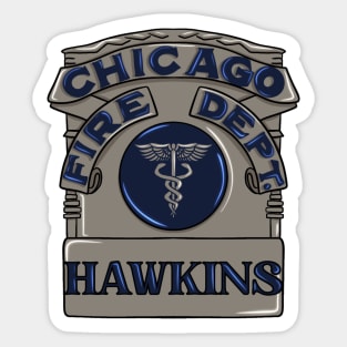 Evan Hawkins | Chicago Fire Badge Sticker